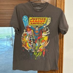RARE Vintage Justice League Superman Shirt Comics